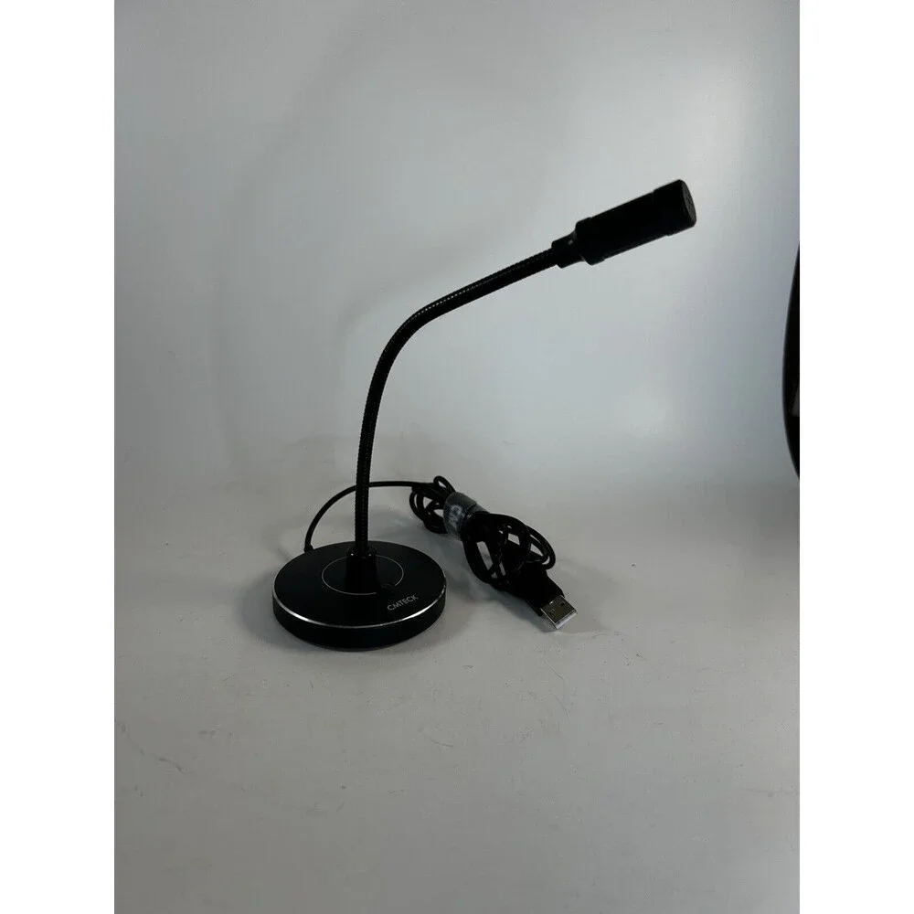 USB Computer Microphone G009, Noise-Cancelling Recording Desktop Mic for PC/Lapt